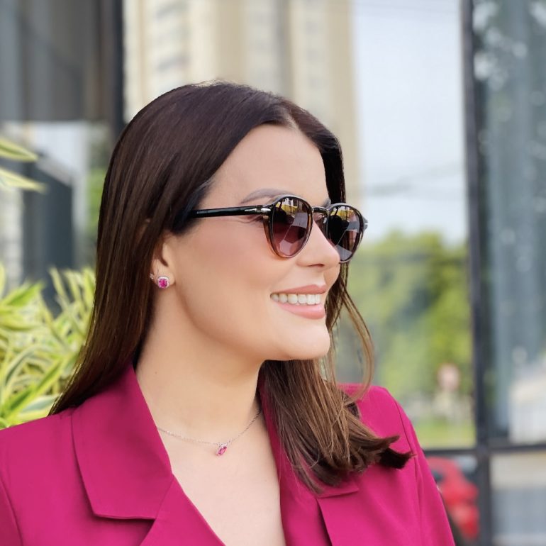 safine com br oculos de sol feminino redondo marrom charlotte 2