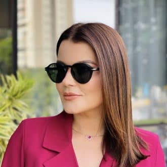 safine com br oculos de sol feminino redondo preto fosco charlotte 1