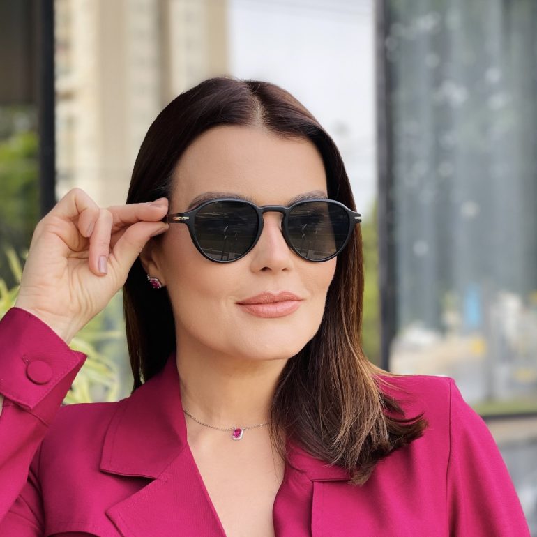 safine com br oculos de sol feminino redondo preto fosco charlotte 2