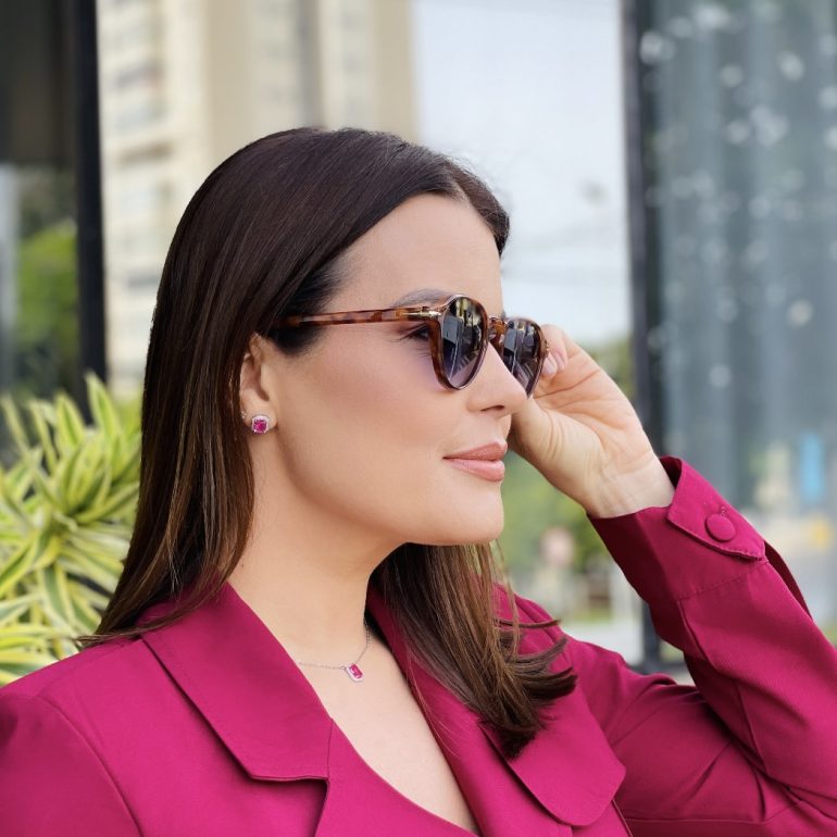 safine com br oculos de sol feminino redondo rajado charlotte 2