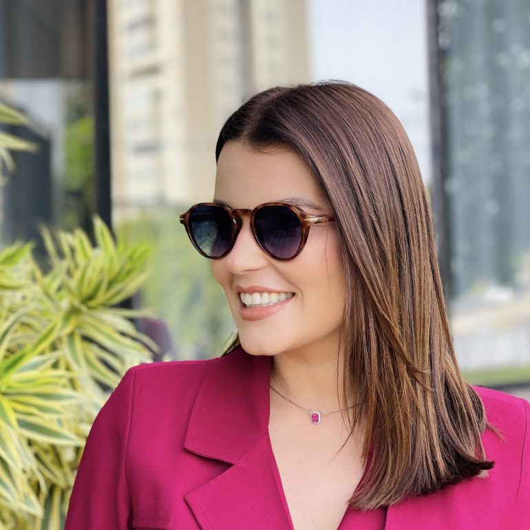 safine com br oculos de sol feminino redondo rajado charlotte 3