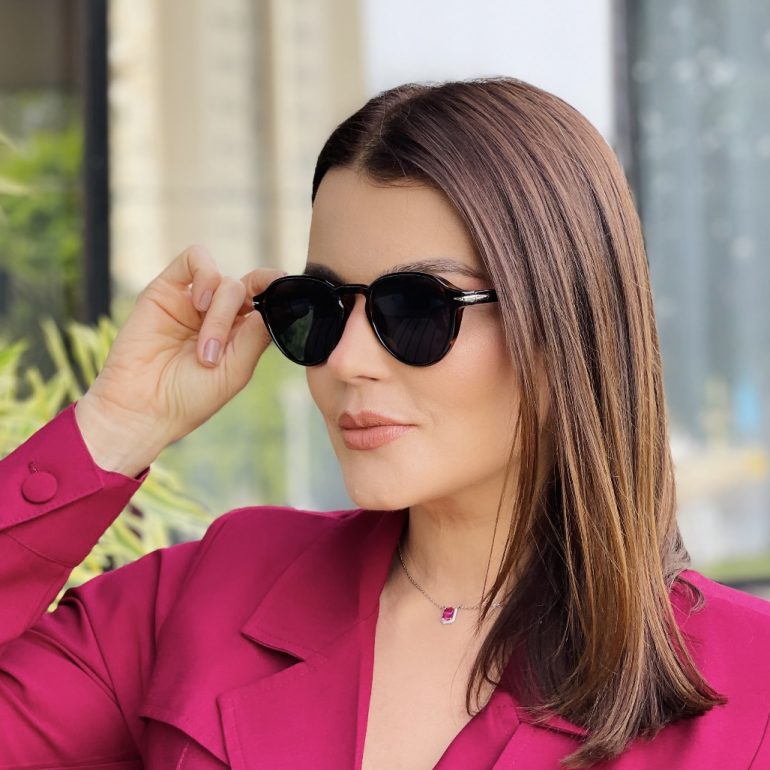 safine com br oculos de sol feminino redondo tartaruga charlotte 1