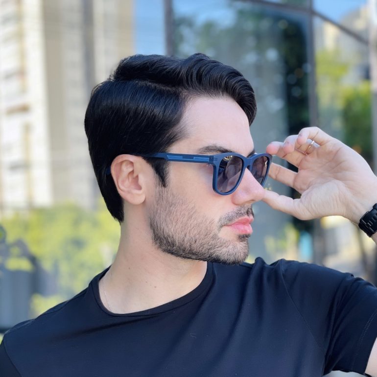 safine com br oculos de sol masculino quadrado azul yan 1
