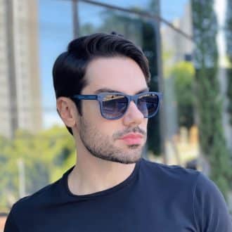 safine com br oculos de sol masculino quadrado azul yan 3