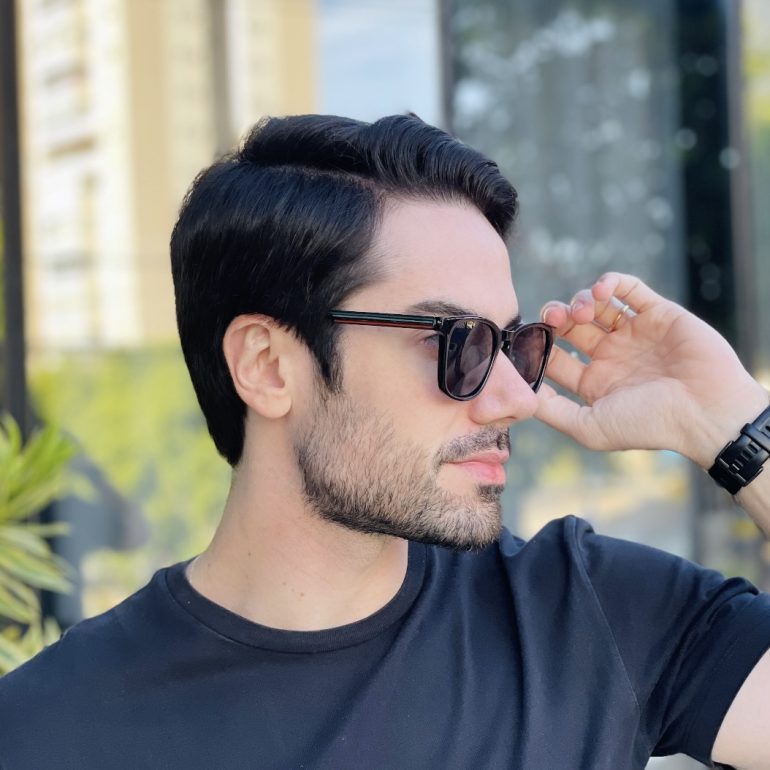 safine com br oculos de sol masculino quadrado preto bruno 2