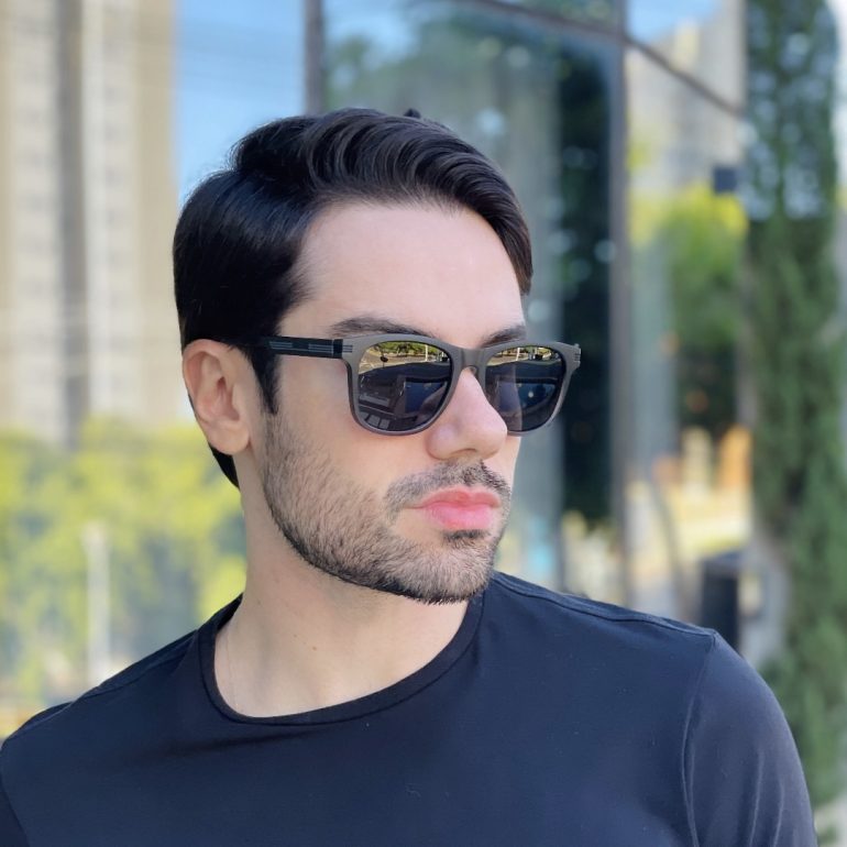 safine com br oculos de sol masculino quadrado preto degrade yan 1