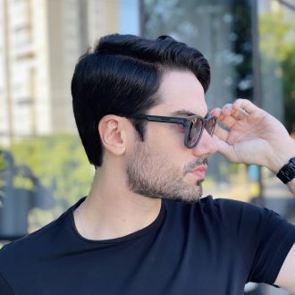 safine com br oculos de sol masculino quadrado preto e cinza yan 2