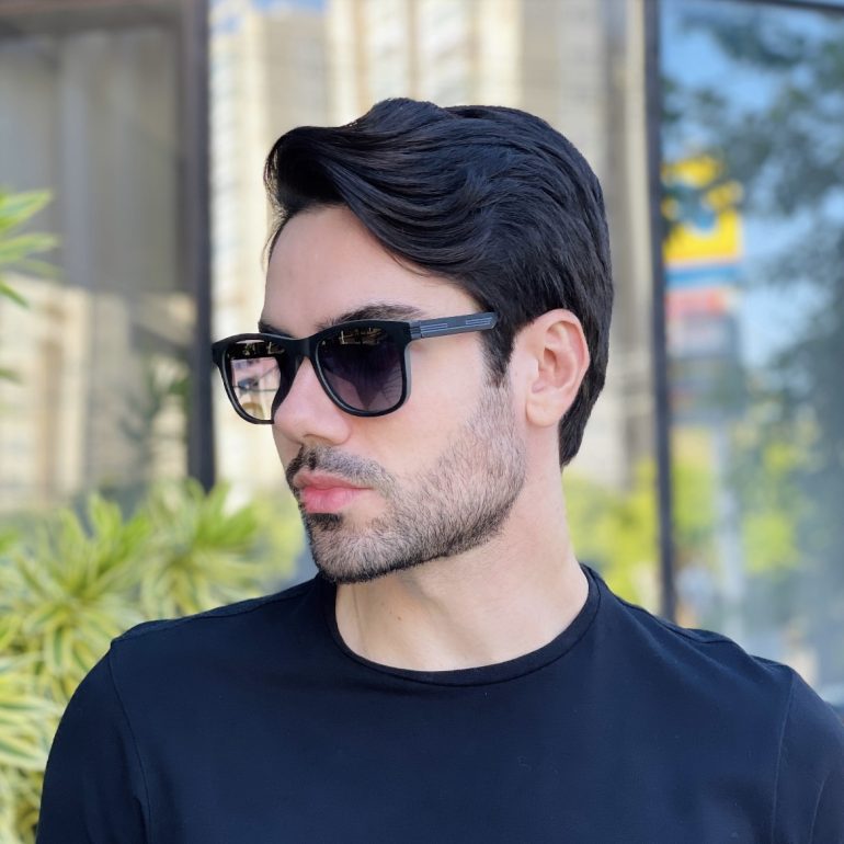 safine com br oculos de sol masculino quadrado preto e cinza yan 3