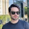 safine com br oculos de sol masculino quadrado preto fosco bruno