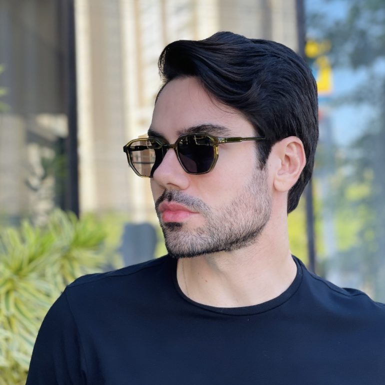 safine com br oculos de sol masculino quadrado verde levi 1