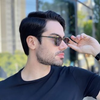 safine com br oculos de sol masculino quadrado verde levi 2