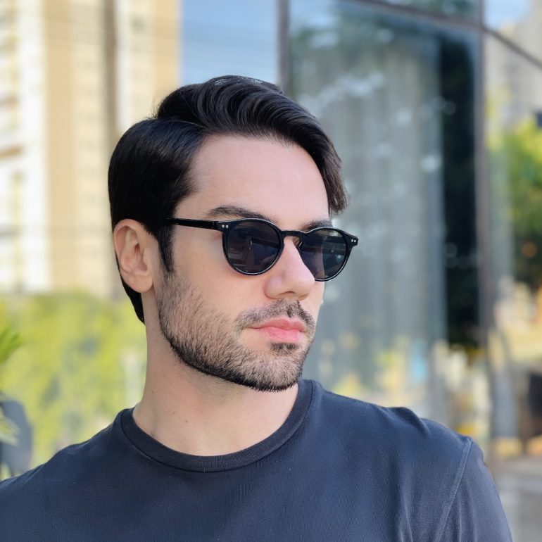 safine com br oculos de sol masculino redondo preto eduardo 1