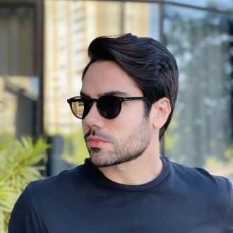 safine com br oculos de sol masculino redondo preto eduardo 3