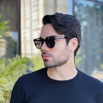 safine com br oculos de sol masculino redondo preto felipe 3