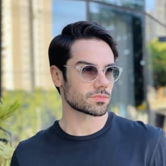 safine com br oculos de sol masculino redondo transparente eduardo 1