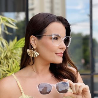 safine com br oculos 2 em 1 clip on gatinho transparente sandra 2