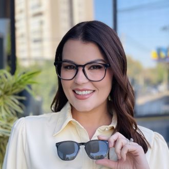 safine com br oculos 2 em 1 clip on hexagonal cinza dulce 5