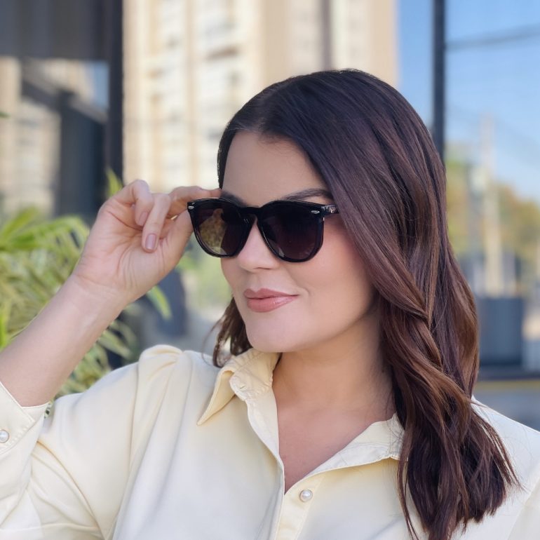 safine com br oculos 2 em 1 clip on hexagonal marrom transparente dulce 7