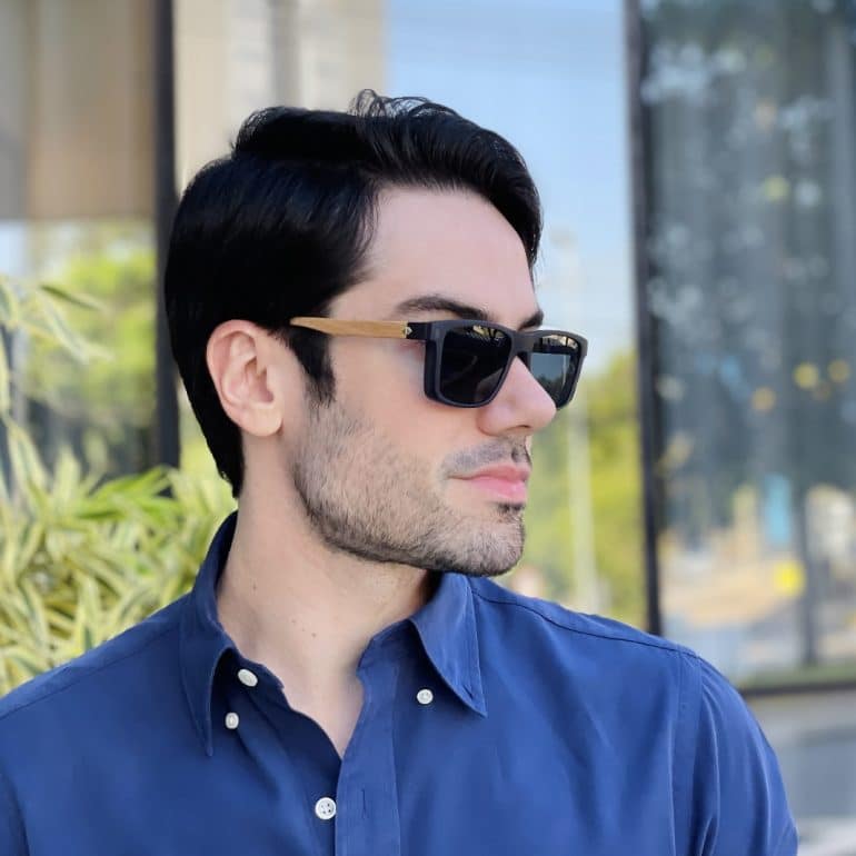 safine com br oculos 2 em 1 clip on masculino quadrado cinza luiz 7