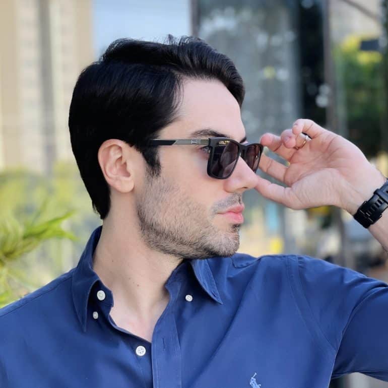 safine com br oculos 2 em 1 clip on masculino quadrado grafite murilo 8