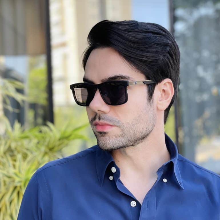 safine com br oculos 2 em 1 clip on masculino quadrado grafite murilo 9