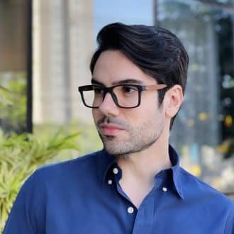 safine com br oculos 2 em 1 clip on masculino quadrado marrom luiz 5