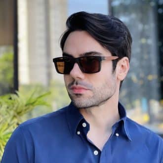 safine com br oculos 2 em 1 clip on masculino quadrado marrom luiz 8