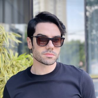 safine com br oculos 2 em 1 clip on masculino quadrado marrom mateus 6