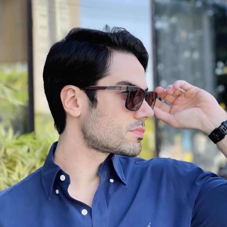 safine com br oculos 2 em 1 clip on masculino quadrado marrom murilo 8