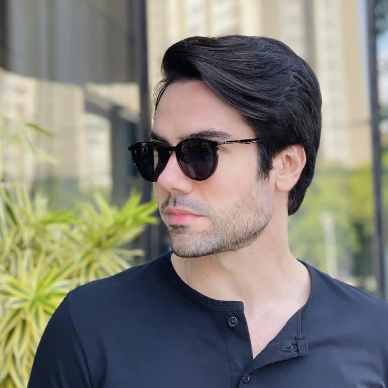 safine com br oculos 2 em 1 clip on masculino redondo tartaruga otto 8