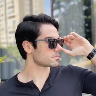safine com br oculos 2 em 1 clip on masculino retangular preto e cinza felippe 2 0 7