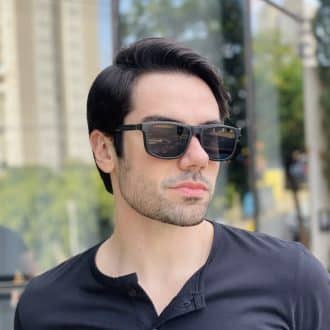 safine com br oculos 2 em 1 clip on masculino retangular preto e marrom felippe 8