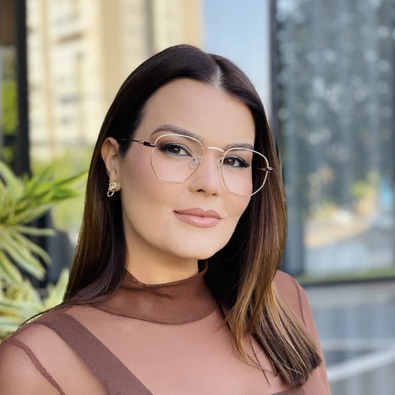 safine com br oculos 2 em 1 hexagonal dourado e marrom 5
