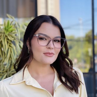 safine com br oculos de grau feminino quadrado cinza clara 3