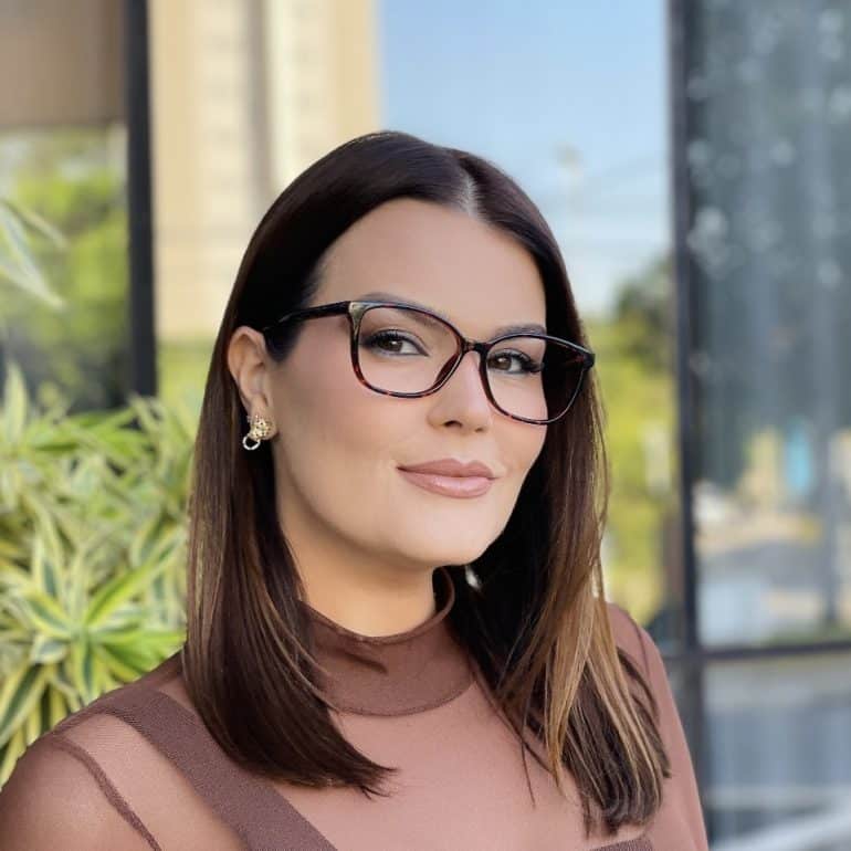 safine com br oculos de grau feminino quadrado tartaruga manuela 4