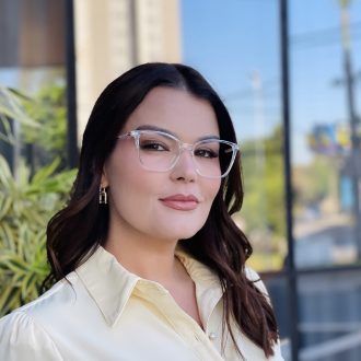 safine com br oculos de grau feminino quadrado transparente emily