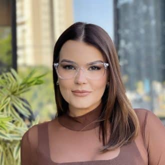 safine com br oculos de grau feminino quadrado transparente manuela 4