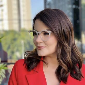 safine com br oculos de grau feminino redondo bege cecilia 3
