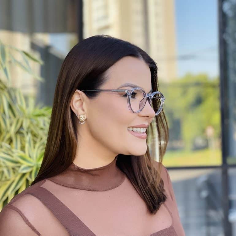 safine com br oculos de grau feminino redondo cinza maite 3