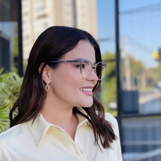 safine com br oculos de grau feminino redondo nude degrade alice 2