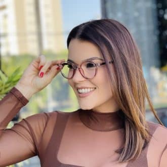 safine com br oculos de grau feminino redondo rose maite 3