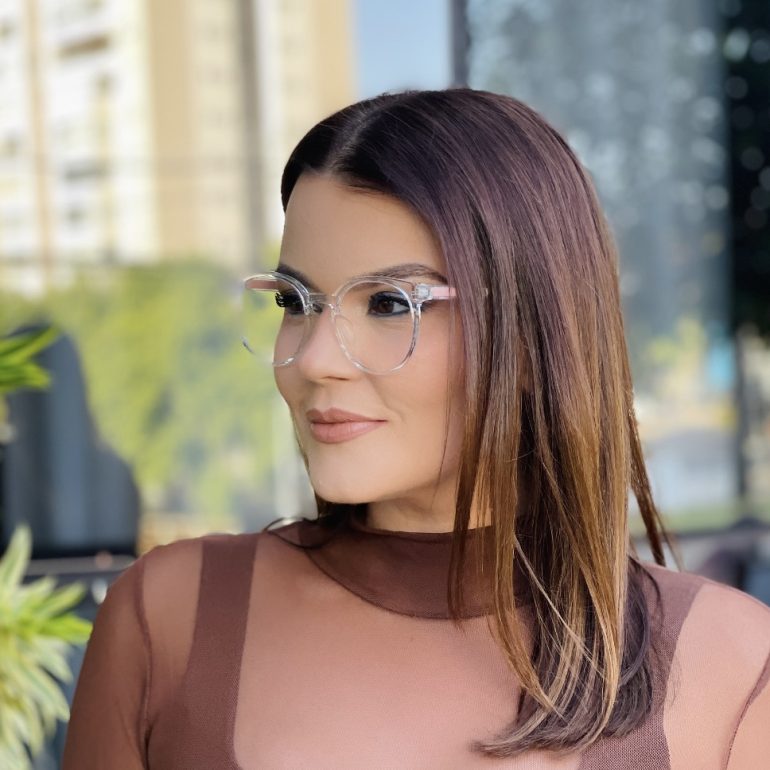 safine com br oculos de grau feminino redondo transparente isabel 2 0 1