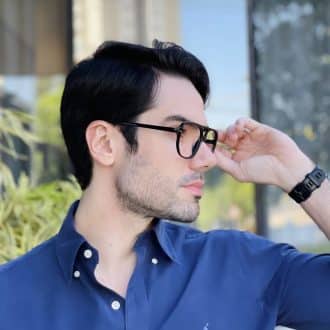 safine com br oculos de grau masculino aviador preto john 2 0 2