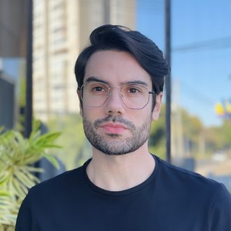 safine com br oculos de grau masculino hexagonal grafite willian
