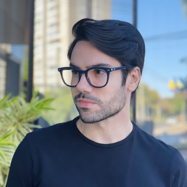 safine com br oculos de grau masculino redondo azul julio 2 0 3
