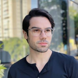 safine com br oculos de grau masculino redondo cinza cristiano 1