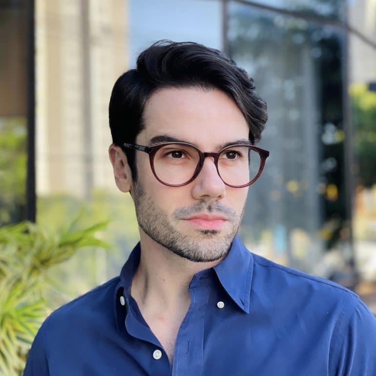 safine com br oculos de grau masculino redondo marrom lucas 2
