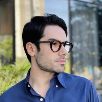 safine com br oculos de grau masculino redondo marrom marlon 2 0 2