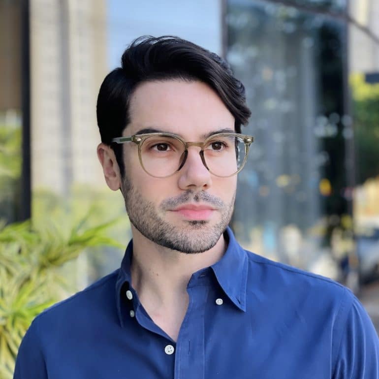 safine com br oculos de grau masculino redondo verde felippe 1