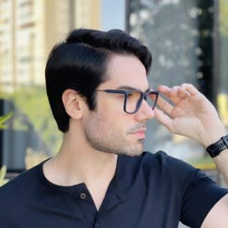 safine com br oculos de grau masculino retangular azul ricardo 2